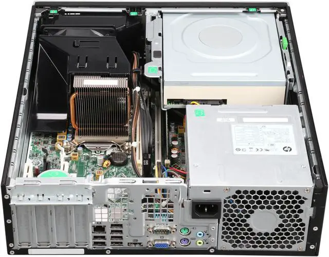 Alt view image 6 of 6 - HP Desktop Computer 8200 Intel Core i5-2400 4 GB 250GB HDD Intel HD Graphics 2000 Windows 7 Professional