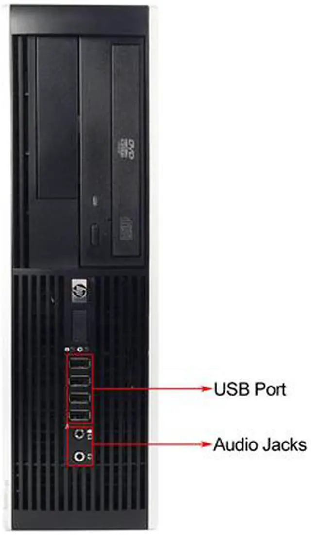 Alt view image 3 of 4 - HP Desktop Computer Elite 8300 Intel Core i5-3570 8GB DDR3 Intel HD Graphics 2500 Windows 10 Pro