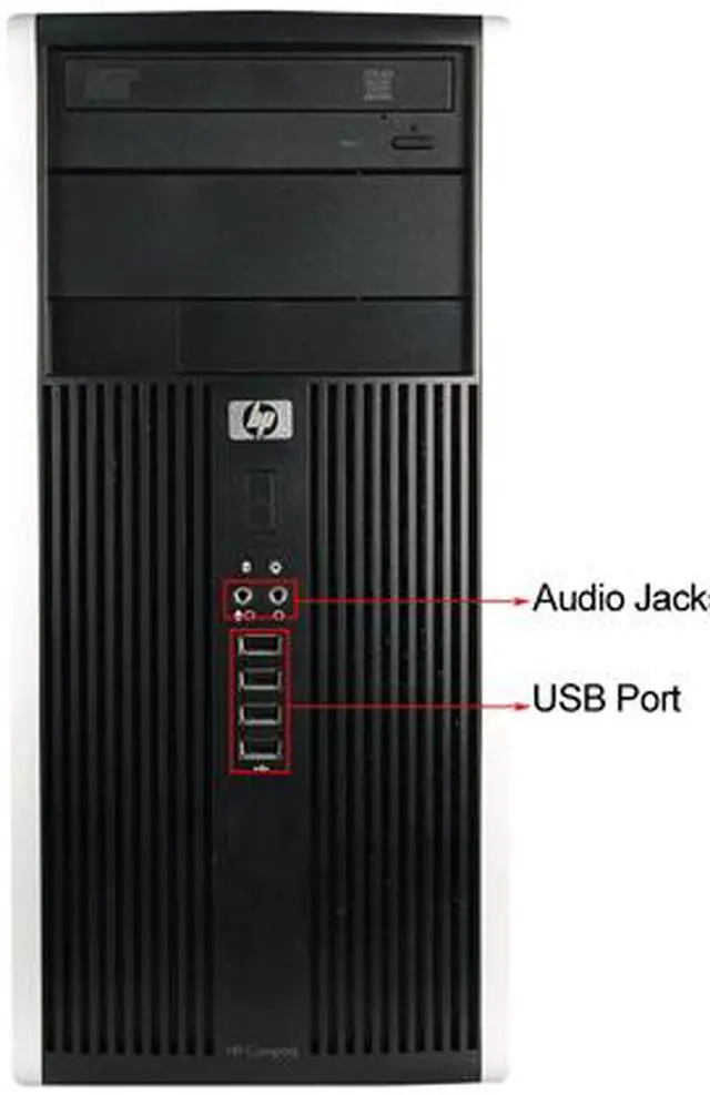 Alt view image 3 of 4 - HP Desktop Computer Elite 8300 Intel Core i5-3470 8GB DDR3 1TB HDD Intel HD Graphics 2500 Windows 10 Pro 64-bit