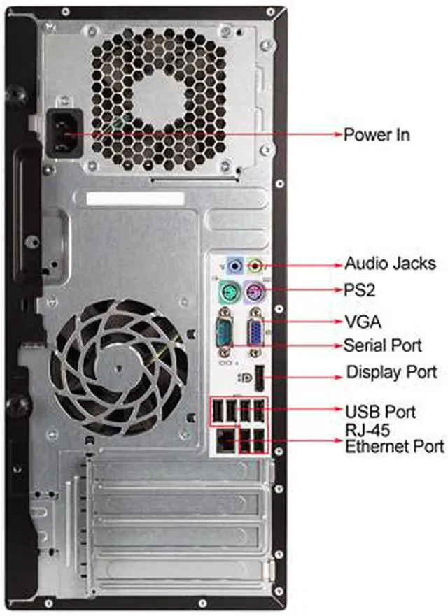Alt view image 4 of 4 - HP Desktop Computer Elite 8300 Intel Core i5-3470 8GB DDR3 1TB HDD Intel HD Graphics 2500 Windows 10 Pro 64-bit