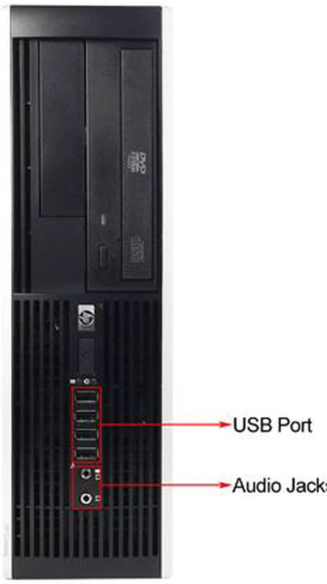 Alt view image 3 of 4 - HP Desktop Computer 6300 Pro Intel Core i5-3470 8GB DDR3 320GB HDD Intel HD Graphics 2500 Windows 10 Pro
