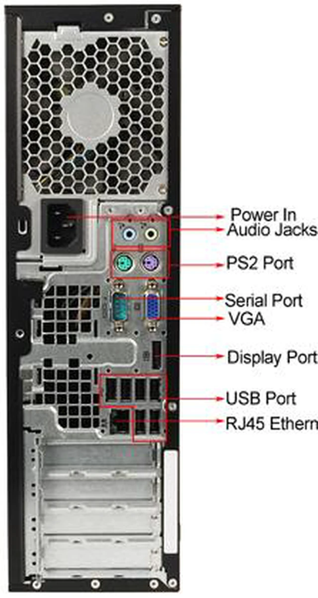 Alt view image 4 of 4 - HP Desktop Computer 6300 Pro Intel Core i5-3470 8GB DDR3 320GB HDD Intel HD Graphics 2500 Windows 10 Pro
