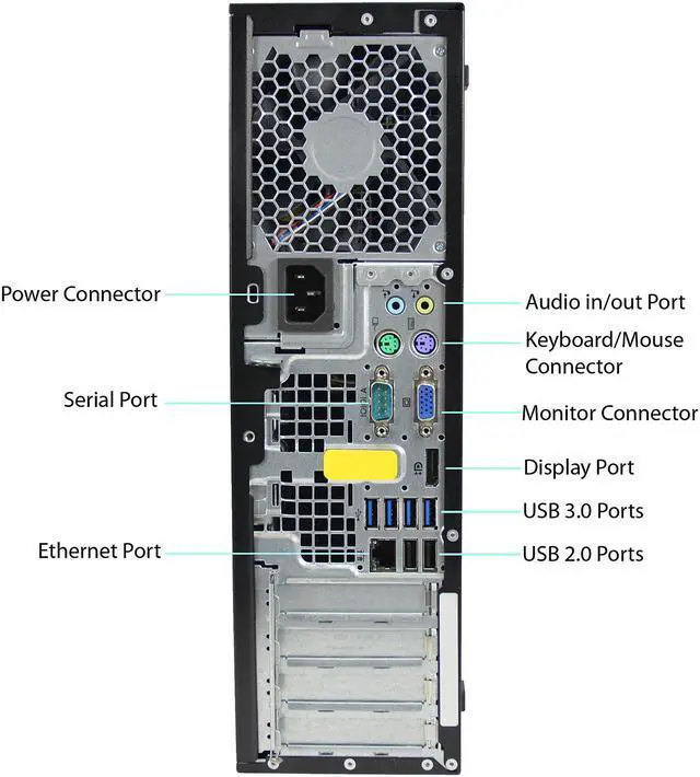 Alt view image 3 of 3 - HP 6305 Desktop Computer A4-5000 Series A4-5300 (3.40 GHz) 8 GB 1 TB HDD Windows 10 Pro 64-Bit A Grade