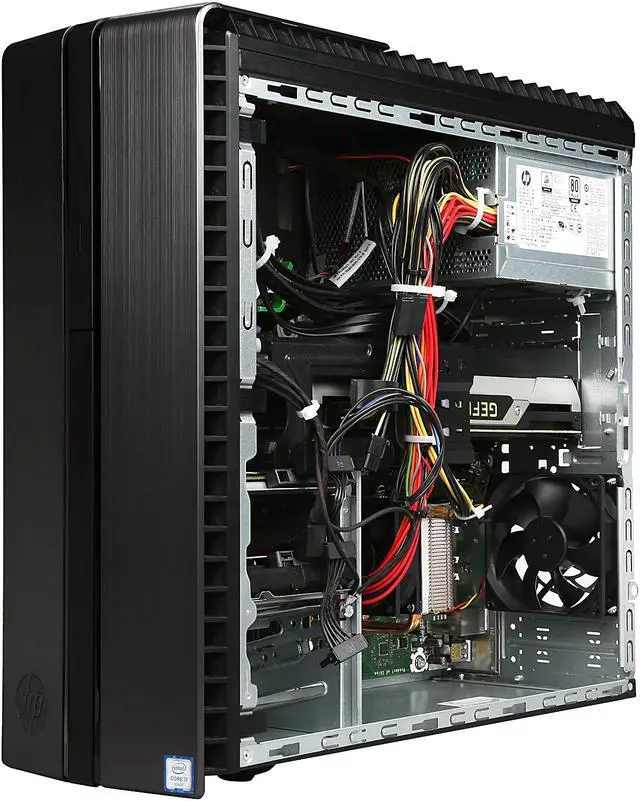 Alt view image 11 of 15 - HP Desktop Computer ENVY Phoenix 860-140 Intel Core i7-6700K 16GB DDR4 2TB HDD 256GB SSD NVIDIA GeForce GTX 980 Windows 10 Home 64-Bit