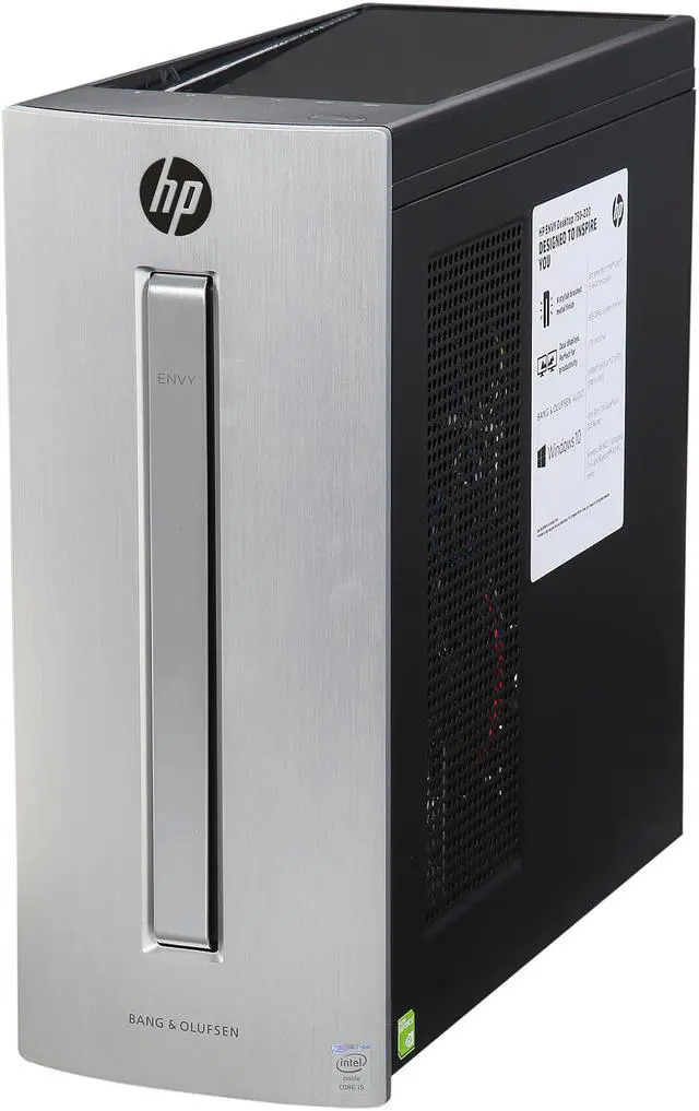 Alt view image 4 of 10 - HP Desktop Computer ENVY 750-220 Intel Core i5-6400 8GB DDR3 1TB HDD NVIDIA GeForce GTX 970 4 GB Windows 10 Home