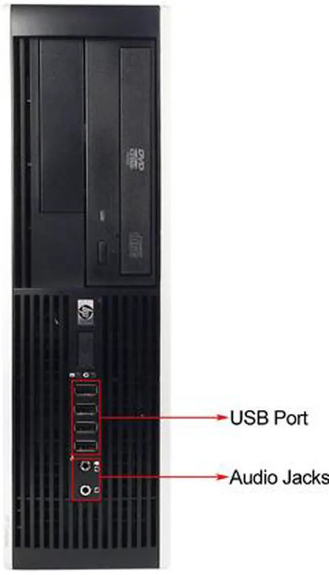 Alt view image 3 of 4 - HP Desktop Computer 6200 Pro-SFF Intel Core i5-2400 4GB DDR3 320GB HDD Intel HD Graphics 2000 Windows 10 Pro Multi-Language, English / Spanish