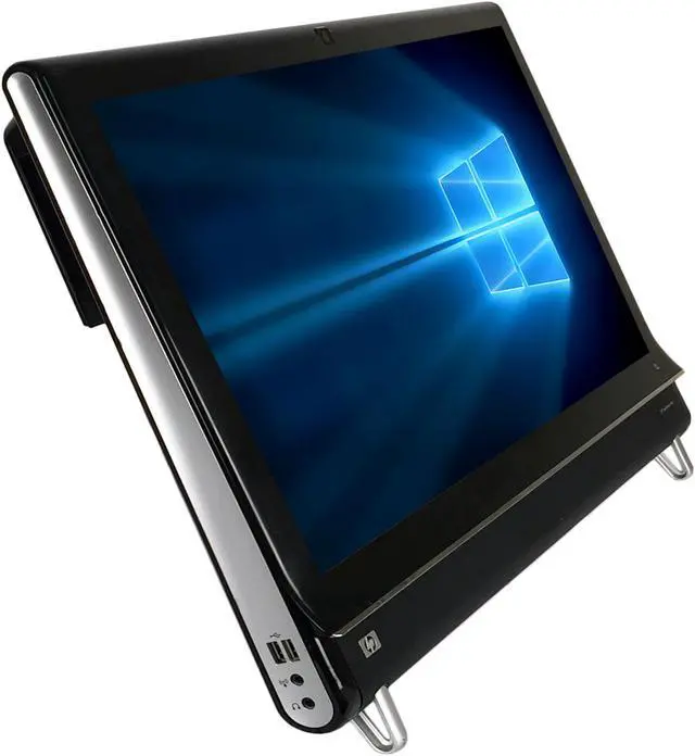Alt view image 3 of 4 - HP All-in-One Computer TouchSmart 9100-AIO Intel Core 2 Duo T6570 4GB DDR3 1TB HDD 23" Windows 10 Pro Multi-Language, English / Spanish