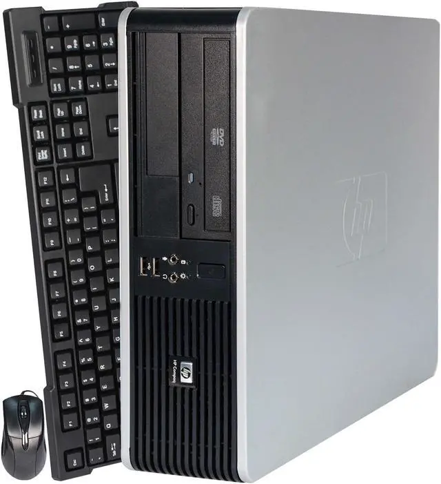 Alt view image 3 of 4 - HP Desktop Computer DC5850-SFF AMD Athlon 64 X2 5000B 4GB DDR2 320GB HDD Intel GMA 3100 Windows 10 Pro Multi-Language, English / Spanish