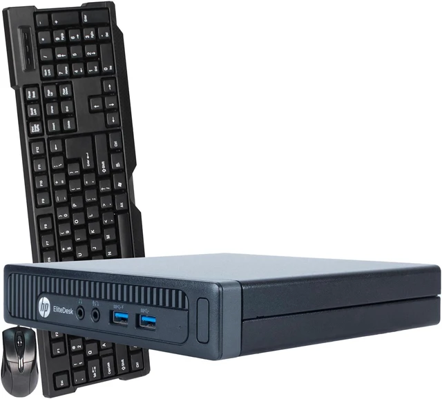 Alt view image 3 of 4 - HP Desktop Computer EliteDesk 800 G1 Intel Core i5-4590T 4GB DDR3 250GB HDD Intel HD Graphics 4600 Windows 10 Pro