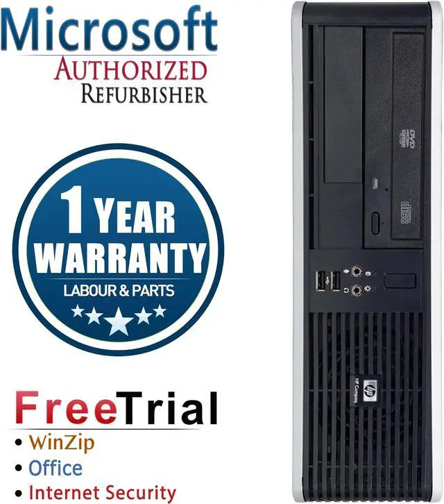 Refurbished: HP Desktop Computer RP5800 Intel Core i5-2400