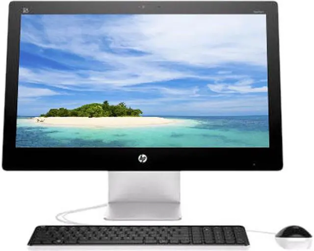 Main image of HP All-in-One Computer Pavilion 23-Q116 Intel Core i3-4170T 4GB DDR3 1TB HDD 23" Windows 10 Home 64-Bit