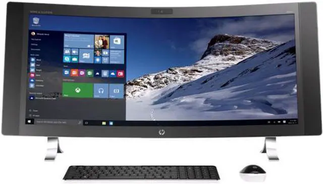 Main image of HP All-in-One Computer ENVY CURVED 34-A051 Intel Core i7-6700T 12GB DDR3 1TB HDD NVIDIA GeForce GTX 960A 2 GB Windows 10 Home 64-Bit