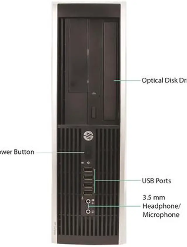 Alt view image 2 of 3 - HP A Grade Desktop Computer 6200 Intel Core i5-2400 8 GB 250GB HDD Intel HD Graphics 2000 Windows 10 Pro 64-bit