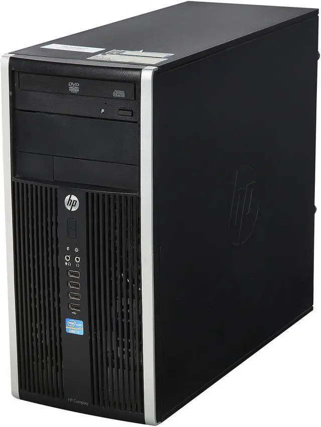 Alt view image 3 of 9 - HP Desktop Computer 6300 Pro Intel Core i3-3220 8 GB 500GB HDD Intel HD Graphics 2500 Windows 7 Professional