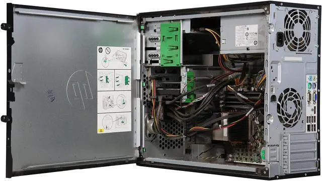 Alt view image 5 of 9 - HP Desktop Computer 6300 Pro Intel Core i3-3220 8 GB 500GB HDD Intel HD Graphics 2500 Windows 7 Professional