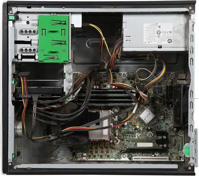 Alt view image 6 of 9 - HP Desktop Computer 6300 Pro Intel Core i3-3220 8 GB 500GB HDD Intel HD Graphics 2500 Windows 7 Professional