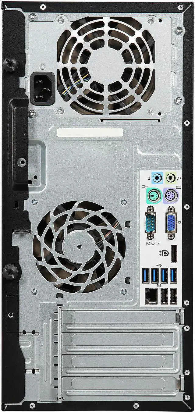 Alt view image 8 of 9 - HP Desktop Computer 6300 Pro Intel Core i3-3220 8 GB 500GB HDD Intel HD Graphics 2500 Windows 7 Professional
