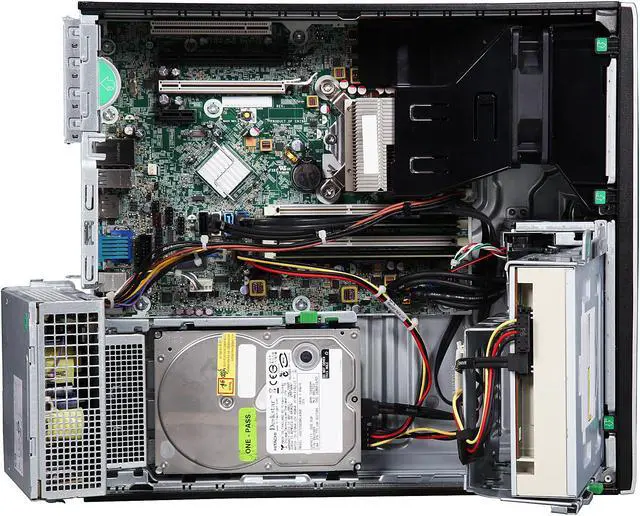 Alt view image 7 of 8 - HP Desktop Computer 8200 Elite 3.40GHz 4 GB 500GB HDD Windows 7 Professional 64-Bit