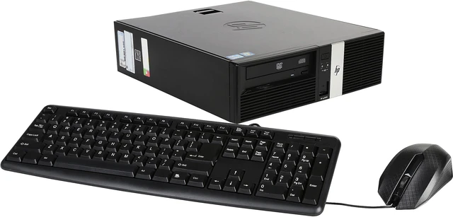 Hp Rp5800 Computer Refurbished: HP Desktop Computer RP5800 3.40GHz 8 GB 250GB HDD Windows ...