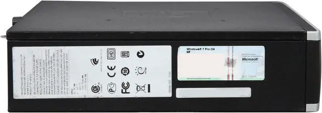 Alt view image 4 of 8 - HP Compaq Desktop PC 8000 Elite Intel Core 2 Duo E8400 4 GB 160GB HDD Windows 7 Home Premium (MAR)