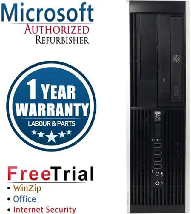 Main image of Refurbished HP 8200 Elite SFF Intel Core i5 2400 3.10 GHz / 8 GB DDR3 / 120 G SSD + 2 TB HDD / DVD / Windows 10 Pro 64-bit