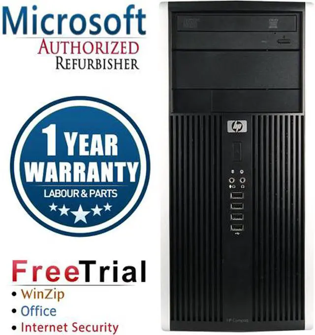 Main image of Refurbished HP 8200 Elite Tower Intel Core i5 2400 3.10 GHz / 16 GB DDR3 / 120 GB SSD + 2 TB HDD / DVD / Windows 10 Pro 64-bit