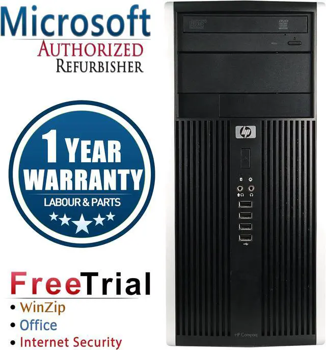 Main image of Refurbished HP Compaq Pro 6305 Tower AMD A4-5300B 3.4G / 4G DDR3 / 2TB / DVD / Windows 10 Professional 64 Bits / 1 Year Warranty