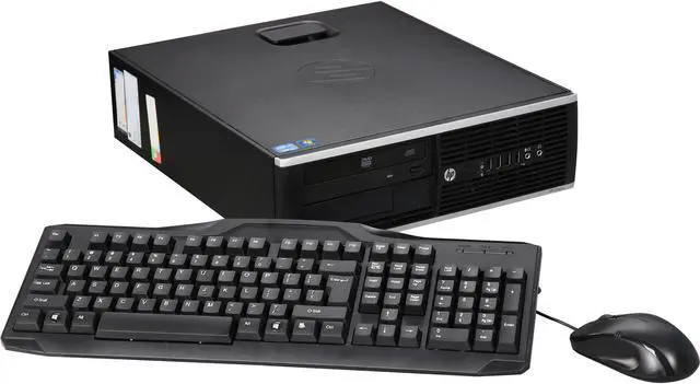 Main image of HP Desktop Computer 6300 Intel Core i5-3470 4GB DDR3 250GB HDD Intel HD Graphics 2500 Windows 10 Pro
