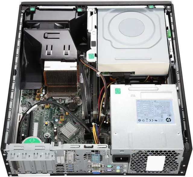 Alt view image 7 of 8 - HP Desktop Computer 6300 Intel Core i5-3470 4GB DDR3 250GB HDD Intel HD Graphics 2500 Windows 10 Pro