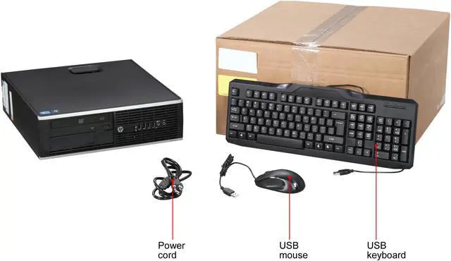 Alt view image 9 of 8 - HP Desktop Computer 6300 Intel Core i5-3470 4GB DDR3 250GB HDD Intel HD Graphics 2500 Windows 10 Pro