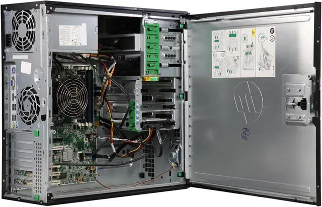 Alt view image 5 of 9 - HP Desktop PC 8200 3.00GHz 4 GB 250GB HDD Windows 7 Professional 64-Bit