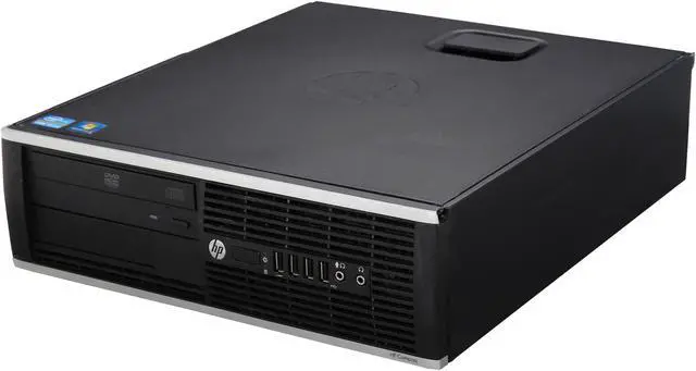 Alt view image 3 of 8 - HP Desktop PC 8200 8 GB 500GB HDD Windows 10 Pro MAR