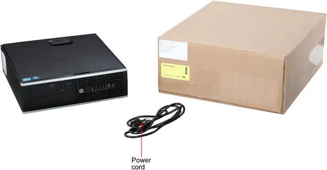 Alt view image 8 of 8 - HP Desktop PC 8200 8 GB 500GB HDD Windows 10 Pro MAR