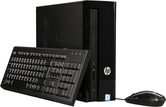 Refurbished: HP Desktop Computer Slimline 260-p009 Intel Core i3