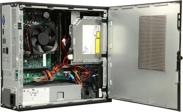 Alt view image 5 of 9 - HP Desktop Computer Slimline 260-p009 Intel Core i3-6100T 8GB DDR4 1TB HDD Windows 10 Home 64-Bit