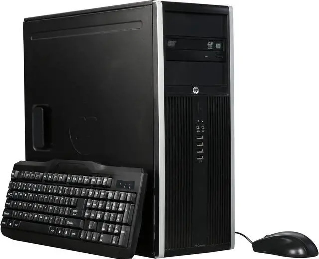 Main image of HP Compaq Grade A Desktop PC 8200 Elite Intel Core i5-2400 4 GB 250GB HDD Intel HD Graphics 2000 Windows 10 Home 64-Bit