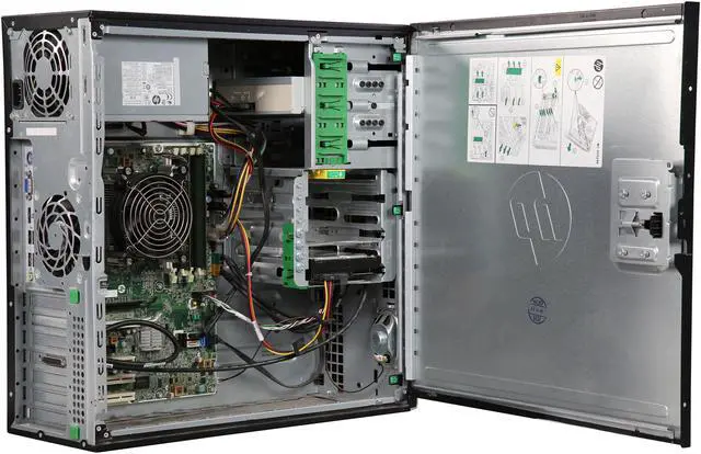 Alt view image 5 of 9 - HP Compaq Grade A Desktop PC 8200 Elite Intel Core i5-2400 4 GB 250GB HDD Intel HD Graphics 2000 Windows 10 Home 64-Bit