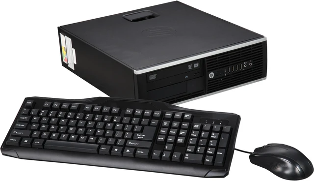 Main image of HP Compaq Grade A Desktop PC 8200 Elite Intel Core i5-2400 4 GB 250GB HDD Intel HD Graphics 2000 Windows 10 Home 64-Bit