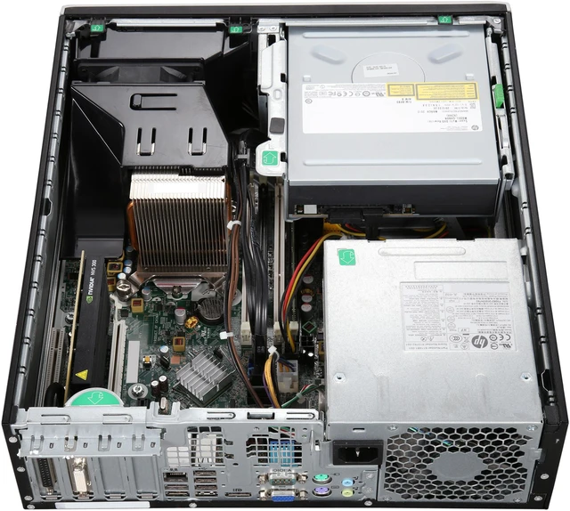 Alt view image 6 of 8 - HP Compaq Grade A Desktop PC 8200 Elite Intel Core i5-2400 4 GB 250GB HDD Intel HD Graphics 2000 Windows 10 Home 64-Bit