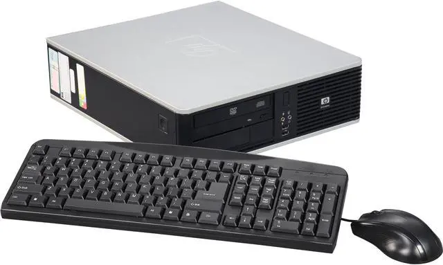 Main image of HP Compaq Grade A Desktop PC dc7900 Intel Core 2 Duo E8400 4 GB 320GB HDD Windows 10 Home 64-Bit