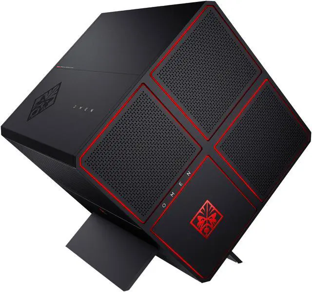 Alt view image 3 of 4 - HP Desktop Computer OMEN X 900-110 Intel Core i7-7700K 8GB DDR4 2TB HDD 256GB SSD AMD Radeon RX 480 Windows 10 Home 64-bit