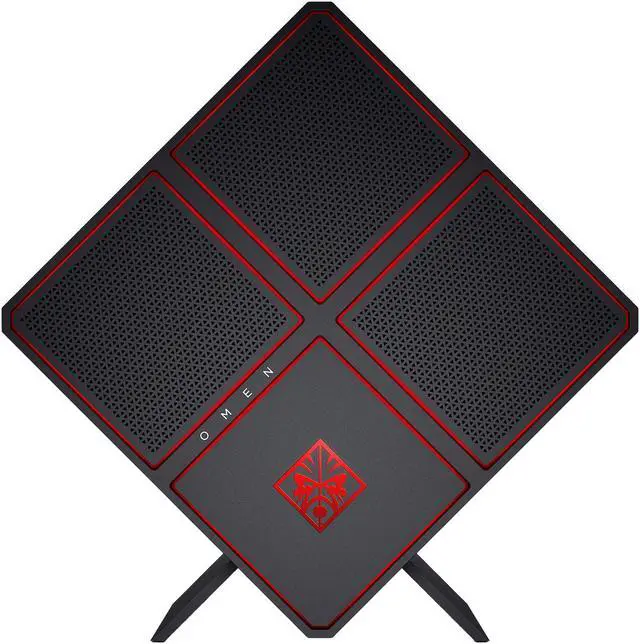 Alt view image 2 of 4 - HP Desktop Computer OMEN X 900-110 Intel Core i7-7700K 8GB DDR4 2TB HDD 256GB SSD AMD Radeon RX 480 Windows 10 Home 64-bit