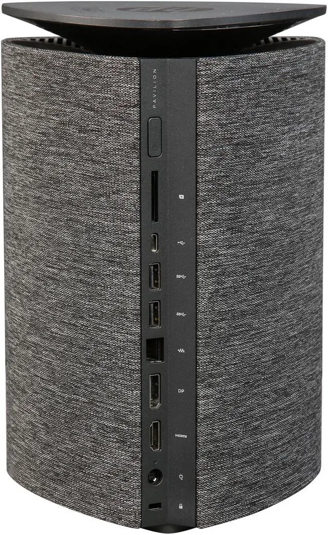 Alt view image 4 of 6 - HP Desktop Computer Pavilion Wave 600-A014 Intel Core i3 6th Gen 6100T (3.20 GHz) 8 GB 1 TB HDD Intel HD Graphics 530 B&O Speaker Windows 10 Home 64-Bit (Certified Refurbished, Grade A)