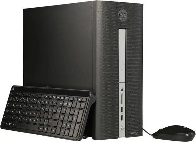 Main image of HP Desktop Computer Pavilion 550-339 AMD A10-8750 12 GB 2TB HDD Windows 10 Home