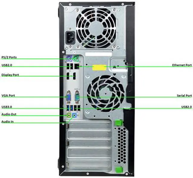 Alt view image 3 of 3 - HP A Grade Desktop Computer 800 G1-T Intel Core i7-4770 16 GB 500GB HDD Intel HD Graphics 4600 Windows 10 Pro