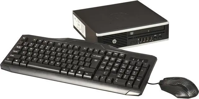 Main image of HP Desktop Computer Elite 8300 Intel Celeron G1610 4 GB 250GB HDD Windows 10 Home 64-Bit