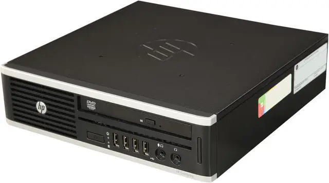 Alt view image 4 of 8 - HP Desktop Computer Elite 8300 Intel Celeron G1610 4 GB 250GB HDD Windows 10 Home 64-Bit