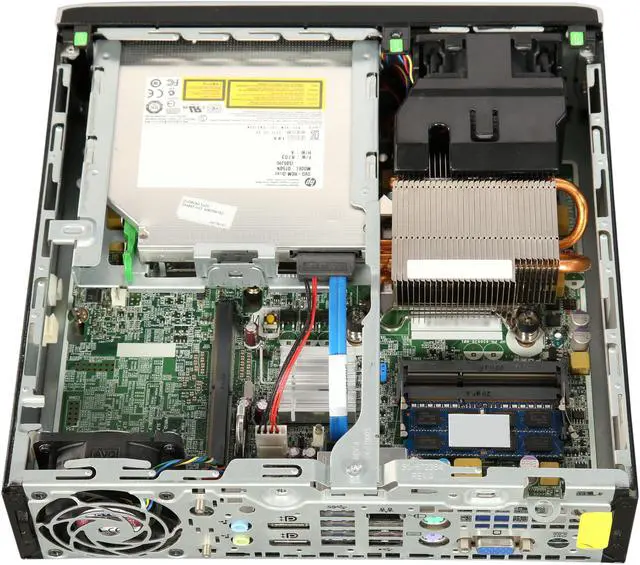 Alt view image 6 of 8 - HP Desktop Computer Elite 8300 Intel Celeron G1610 4 GB 250GB HDD Windows 10 Home 64-Bit