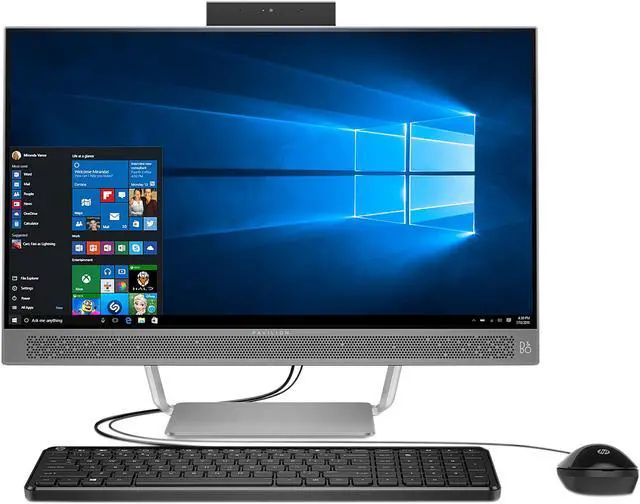 Alt view image 2 of 4 - HP All-in-One Computer Pavilion 24-b259 Intel Core i7-7700T 12GB DDR4 1TB HDD 23.8" Touchscreen Windows 10 Home