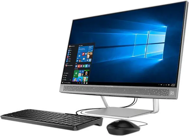 Alt view image 3 of 4 - HP All-in-One Computer Pavilion 24-b259 Intel Core i7-7700T 12GB DDR4 1TB HDD 23.8" Touchscreen Windows 10 Home